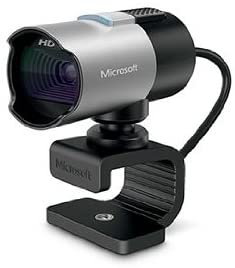 Microsoft Q2F-00014 LifeCam Studio Webcam,Black and Gray