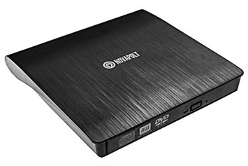 Novapolt USB CD & External DVD DRIVE for Laptop and Desktop - Ultra Slim Rewriter - USB 3.0 is for Faster Data Transfer - Compatible with USB 2.0 & 1.1 Ports - Ideal for Windows, Linux & Mac