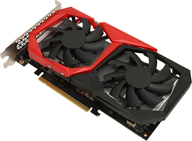 Dpofirs RTX2060 6G GDDR6 192Bit Graphics Card, 1365Mhz 14000MHz 192bit, 8K HDR PC RTX2060 Graphics Card, Dual Fans, DVI, DP