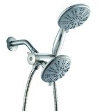 Ana Bath SS5450CBN 5 Inch 5 Function Handheld Shower and Showerhead Combo Shower System PVD Brushed Nickel Finish