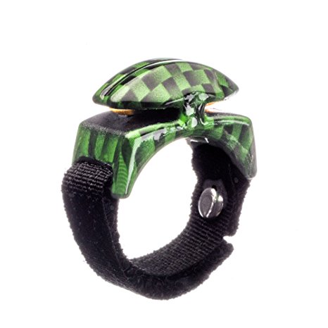 Line Cutterz Ring - Green Carbon Fiber Edition