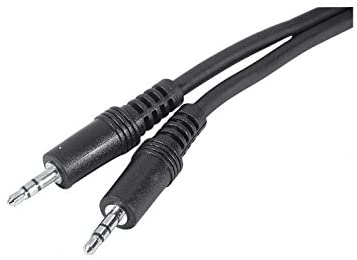 Connect AM580700E 3m 3.5 mm Jack Male/Male Audio Cord - Black