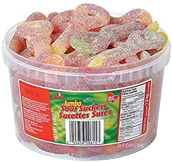 Koala Sour Suckers Gummy Candy, 1.2kg/42.32oz 60 count by Koala