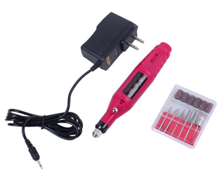 Dragonpad 6 file pedicure machine electric nail art drill