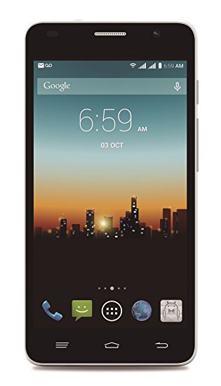 POSH MOBILE KICK PRO 4G LTE ANDROID GSM UNLOCKED DUAL SIM 5.0” HD SMARTPHONE with SLIM 8.6MM design, FULL-sized HD display, 8MP Camera and 8GB of Storage. 1 Year warranty. (Model#: L520 WHITE)