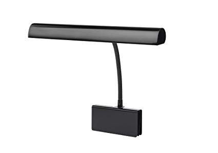 Cocoweb 14-inch Black LED Grand Piano Clamp-On Gooseneck Piano Light - GPLED14-7