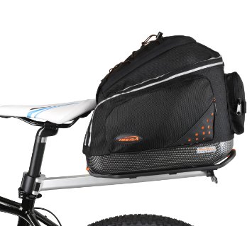 Ibera PakRak Bicycle Seat Post Commuter Rack and Quick-Release Bag