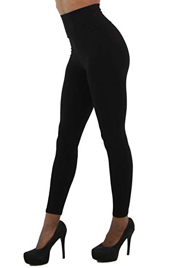 World of Leggings Made in the USA High Waisted Cotton Leggings - Shop 7 Colors
