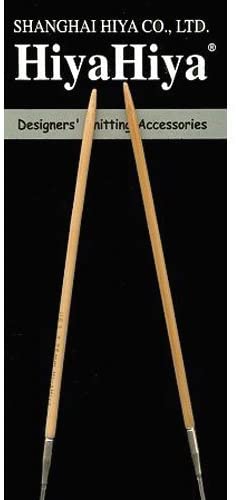 HiyaHiya Circular 60 inch (152cm) Bamboo Knitting Needle Size US 6 (4mm) HIBCIR60-6