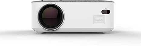 RCA RPJ143-WHITE 480p Home Theater Projector Supports 1080p w/HDMI & Bluetooth 5.0