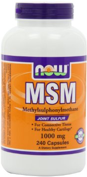 NOW Foods M.s.m 1000mg, 240 Vcaps