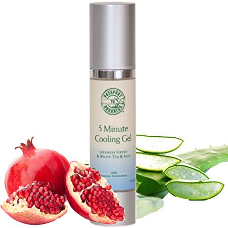 BEST Post Peel Neutralizer Skin pH Balancer - 5 Minute Cooling Gel - with Japanese Green Tea & Aloe