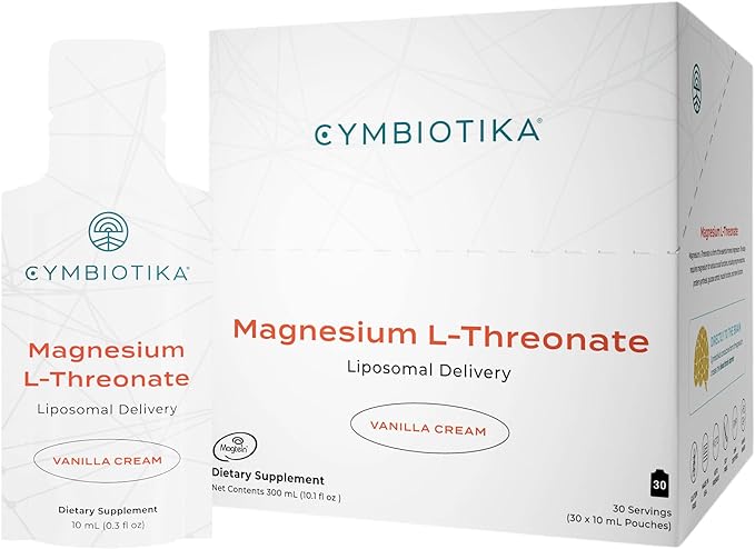 Cymbiotika - Magnesium L-Threonate - Focus Memory Brain Supplement - Travel Friendly - 30 Day Supply