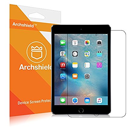 iPad Mini 4 Screen Protector, Archshield - iPad Mini 4 Premium High Definition (HD) Clear Screen Protector 3-Pack - Retail Packaging (Lifetime Warranty)