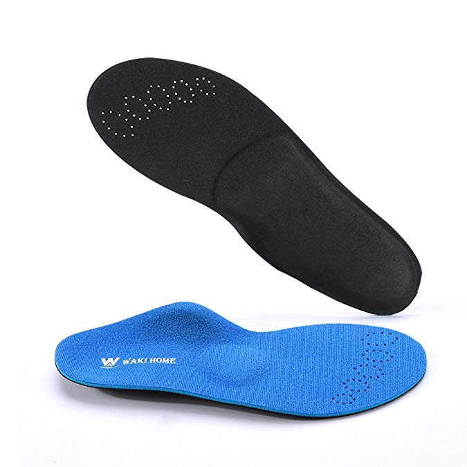 Orthotics Insoles/Inserts/Pads with Arch Supports for Flat Feet,Plantar Fasciitis,Feet Pain,Pronation,Heel Pain for Men and Women Shoes