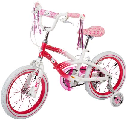 Hello Kitty Girls Bike PinkWhite 16-Inch