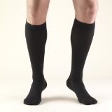 Truform 8845 Compression Stockings Below Knee Closed Toe 30-40 mmhg Black Large