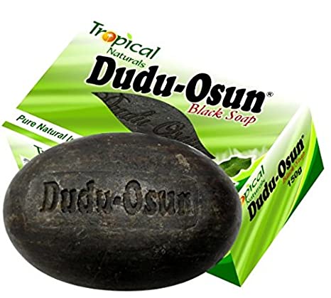 Afrimports Dudu Osun Soap, Black, 24 Bar