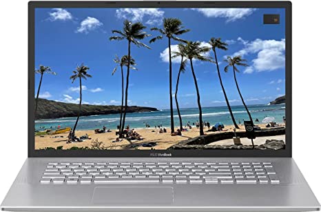 2021 Newest Asus Powerful VivoBook 17 Laptop: 17.3" HD  IPS Display, 4-Core Intel i7-1065G7(Upto 3.9GHz), 24GB RAM, 1TB PCIe SSD, UHD Graphics, Webcam, HDMI, WiFi, USB-C, Sonic Master, Win10S, TF