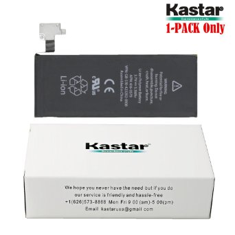 Kastar Battery for iPhone 4S Replacement Internal Li-ion Polymer Battery 37V 1430mAh Compatible with GSM and CDMA Apple iPhone Models A1387  A1431