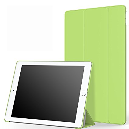 iPad Pro 12.9 Case - MoKo Ultra Slim Lightweight Smart-shell Stand Cover with Auto Wake / Sleep for Apple iPad Pro 12.9 Inch iOS 9 2015 Release Tablet, GREEN