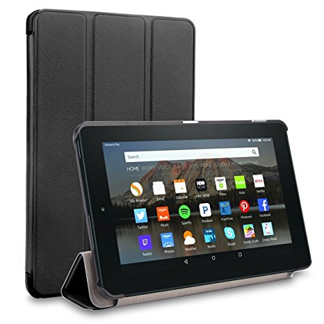 All-New Fire 7 Tablet Case,Hi-Tech Wireless Ultra Slim Lightweight Case Cover for All-New Fire 7 Tablet (7th Generation, 2017 Release)