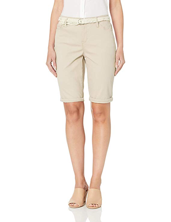 Gloria Vanderbilt Women's Joslyn Single Cuff Bermuda Short