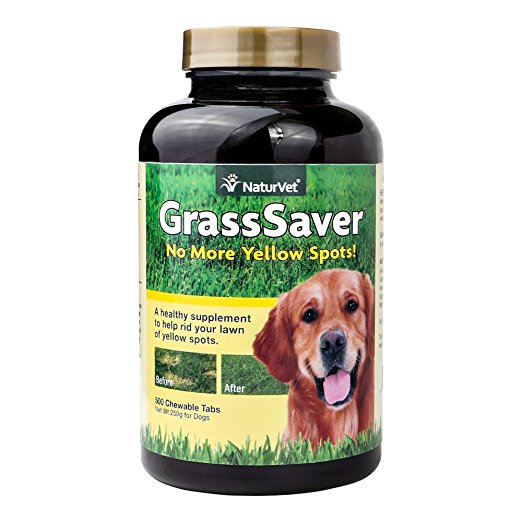NaturVet GrassSaver Chewable tablets for Dogs, 8.8 oz, 500 Count