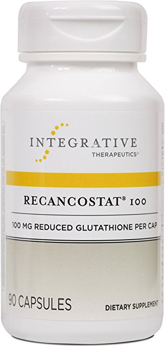 Integrative Therapeutics - Recancostat 100 - 100 mg Reduced Glutathione - 90 Capsules