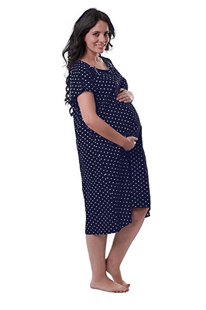 Designer Hospital Maternity Delivery/Birthing/Labor Gown