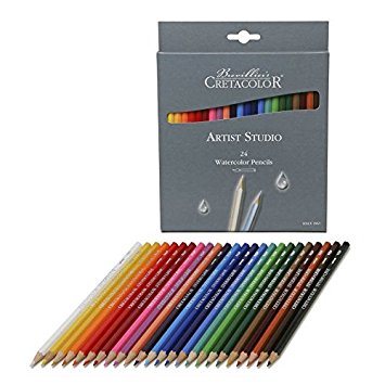 Cretacolor Artists Studio Line Watercolor Pencil Set of 24