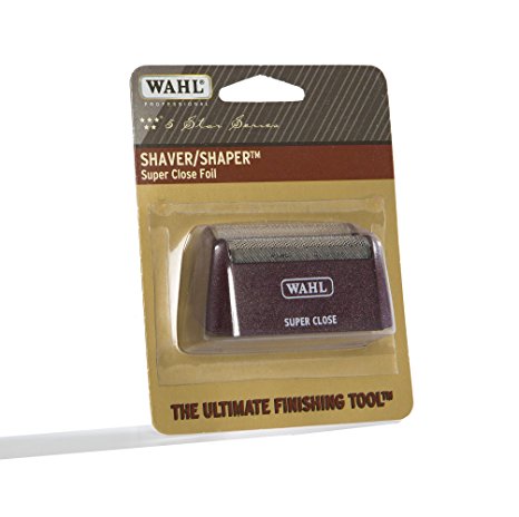 Wahl Professional Five Star Series #7031-400 Replacement Foil Assembly – Red & Silver – Super Close