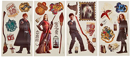 Roommates Rmk1547Scs Harry Potter Peel And Stick Wall Decals