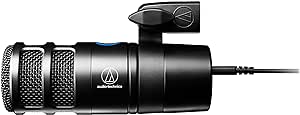 Audio-Technica AT2040USB Dynamic USB Microphone, Black