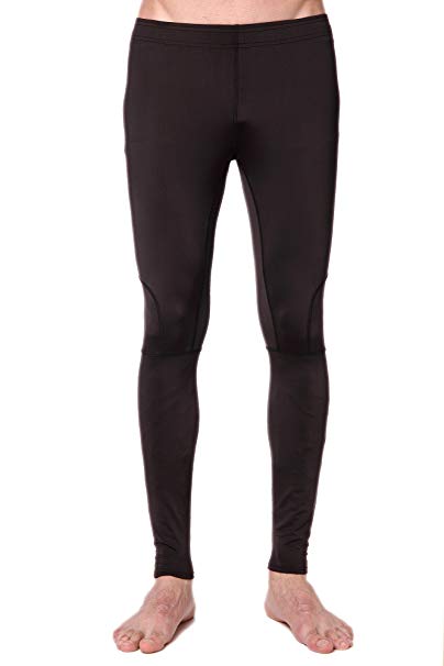 Trailside Supply Co. Men's Standard Quick-Dry Active Sport Baselayer Compression Legging Pants