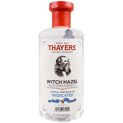 Thayers Witch Hazel Aloe Vera Formula, Medicated 12 oz