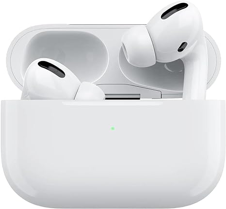 [Apple MFi Certified] AirPods Pro Wireless Earbuds Bluetooth in Ear Light-Weight Headphones Built-in Microphone, with Touch Control, Noise Cancelling, Charging casee white