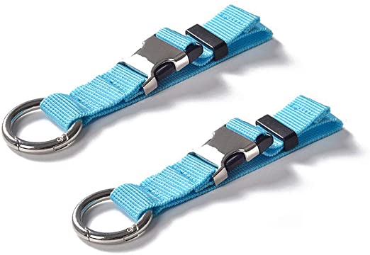 Pack of 2 Add-A-Bag Luggage Strap Jacket Gripper, Luggage Straps Baggage Suitcase Straps Belts Travel Accessories