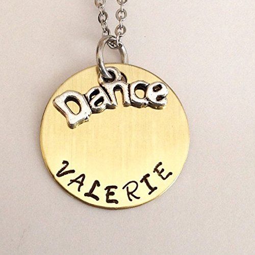 Dance necklace - I love dance - girls dance - ballroom dancers - dancing gifts - gifts for girls - gifts for dancers
