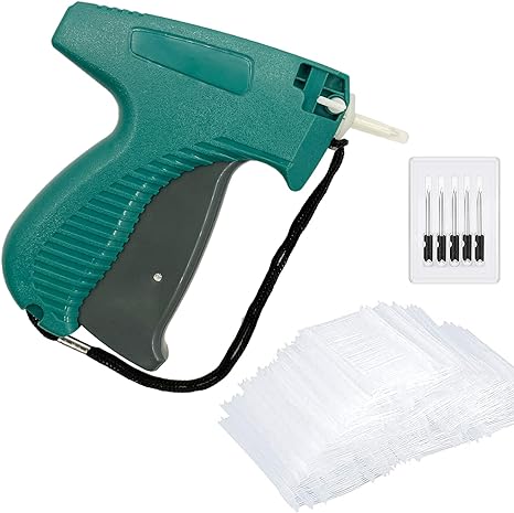 1606 Pieces Standard Tagging Gun for Clothing, Clothing Tagging Gun Kit for Clothes Labeler, Clothes Tagging Applicator Gun Set with 1600 1-in Barbs Fasteners and 6pcs 0.08 inch Tag Gun Steel Needles