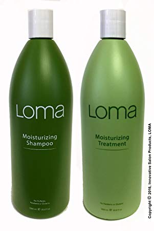 Loma Hair Care Moisturizing Shampoo and Moisturizing DUO PACK