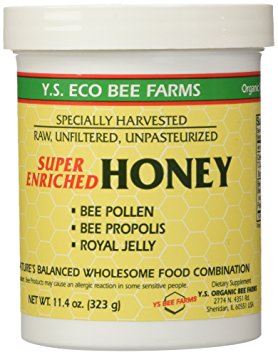 Enriched Honey YS Eco Bee Farms 11.4 oz (323 grams)