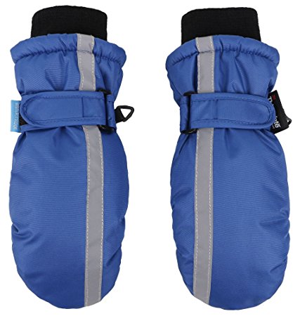 SimpliKids Children's Snow Sports Thinsulate Lined Waterproof Winter Mittens