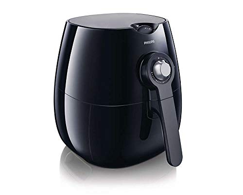 Philips Viva Collection Analog Airfryer (Black/Black) HD9220/29 (Certified Refurbished)