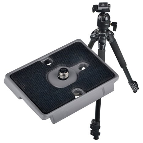 Theo&Cleo New Camera Tripod Quick Release Plate for Manfrotto 200PL-14 390RC2 804RC2 460MG
