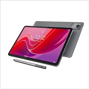 Lenovo Tab M11, 11” Display, MediaTek Helio G88 Octa-Core, 4GB RAM, 64GB SSD, 1920x1200 px, Ambient Light-Sensor, 10 Hour Battery, Comes w/Pen, Luna Grey