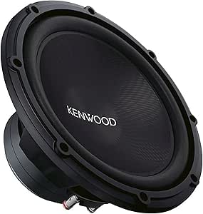 Kenwood KFC-W120SVC Road Series 12" Passive Car Subwoofer - 1000W, 36Hz-300Hz Frequency Range, 4-Ohm Impedance, Polypropylene Woofer Cone, Deep, Powerful Bass