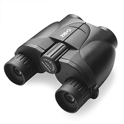 Cobiz Kids Binoculars, 10x25 Outdoor Binoculars for Kids, Folding Spotting Telescope for Bird Watching, Camping and Hunting, for Boys,Girls