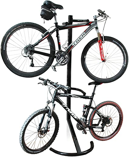 RAD Cycle Gravity Bike Stand Bicycle Rack Storage or Display Holds Two Bicycles Holds up to 125 lbs. No Tools Required