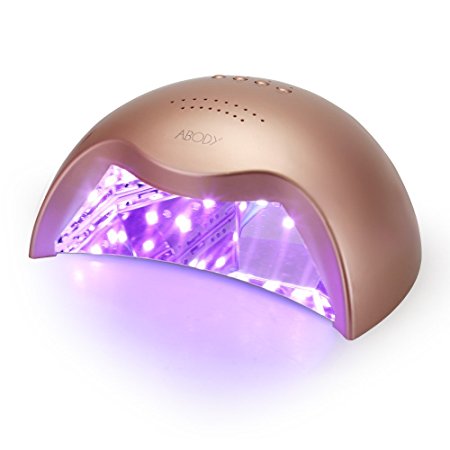 Abody 42W / 26W Adjustable LED UV Nail Lamp, Professional Nail Gel Dryer Gel Curing for Fingernail & Toenail